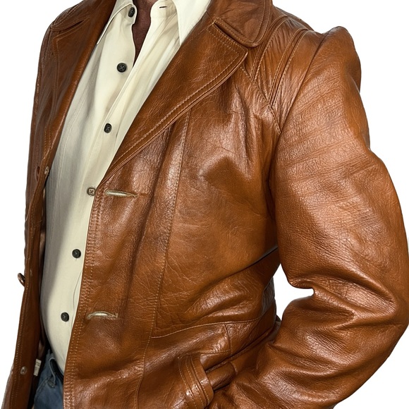 Vintage Leather Jacket - Picture 4 of 7